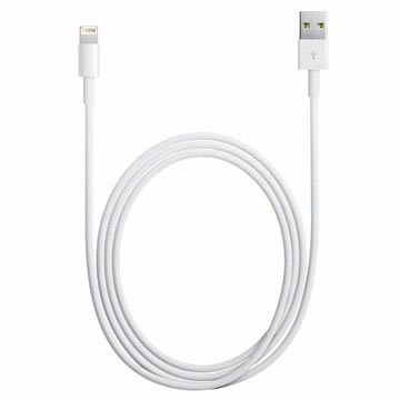 Cabo Lightning / USB Apple MQUE2ZM/A para iPhone, iPad, iPod - Branco - 1m