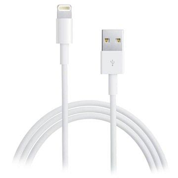 Cabo USB / Conector Relâmpago Apple MD819ZM/A - iPhone, iPad, iPod - Branco