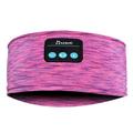 Banda para a cabeça Bluetooth Música sem fios para dormir Auscultador para dormir Altifalante estéreo HD (Embalagem aberta - Bulk satisfatório) - Rosa