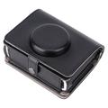 Instax mini Evo Bolsa para máquina fotográfica Retro em couro PU Capa protetora anti-queda com alça de ombro