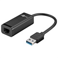 Adaptador de Rede Goobay USB 3.0 / Gigabit Ethernet - Preto