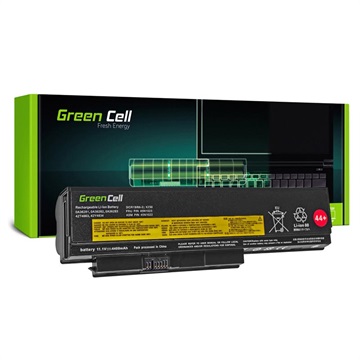 Bateria Green Cell para Lenovo ThinkPad X220s, X230i, X220i, X230 - 4400mAh