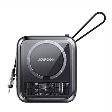 Joyroom Icy JR-L007 Power Bank com carregamento magnético sem fios - 10000mAh - Preto