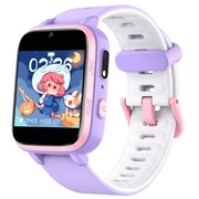 Smartwatch Infantil à Prova d'Água Y90 Pro com Câmera Dupla (Embalagem aberta - Excelente) - Roxo