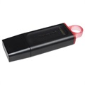 Pen USB Kingston DataTraveler Exodia - 256GB - Cor-de-Rosa / Preto