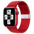 Bracelete de Malha para Apple Watch Series 7/SE/6/5/4/3/2/1 - 45mm/44mm/42mm - Vermelho