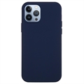 Capa de silicone líquido para iPhone 14 Pro - Azul de Meia-Noite