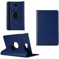 Samsung Galaxy Tab A 10.1 (2016) T580, T585 Capa Rotativa - Azul Escuro