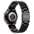 Bracelete em Aço Inoxidável para Samsung Galaxy Watch3 - 45mm - Preto