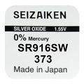 Bateria de óxido de prata Seizaiken 373 SR916SW - 1.55V