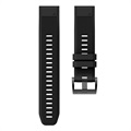 Bracelete em Silicone - Garmin Fenix 6 GPS/6 Pro GPS/5/5 Plus - Preto