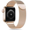 Bracelete Tech-Protect Milanese para Apple Watch Series 9/8/SE (2022)/7/SE/6/5/4/3/2/1 - Dourado