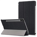 Bolsa Fólio Inteligente Tri-Fold para Samsung Galaxy Tab S7 FE - Preto