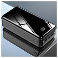 Power Bank Rápido USB Triplo 50000mAh - PD 18W (Embalagem aberta - Satisfatório) - Preto