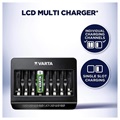 Carregador de Pilhas Varta LCD Multi Charger+ 57681 - 8X AAA/AA