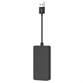 Adaptador Dongle USB com fio para Carro CarPlay/Android - Preto