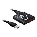 Leitor de Cartão Multifuncional Delock SuperSpeed USB 5 Gbps - Preto