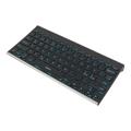DELTACO TB-630 mini teclado 7 cores sem fio nórdico - Preto