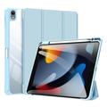 Bolsa Fólio Inteligente Tri-Fold Dux Ducis Toby para iPad (2022) - Azul Bebé