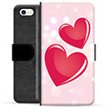 Bolsa tipo Carteira para iPhone 5/5S/SE  - Amor