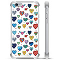 Capa Híbrida - iPhone 6 / 6S - Corações