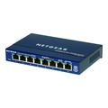 Comutador Gigabit Ethernet Netgear GS108 de 8 Portas - Azul