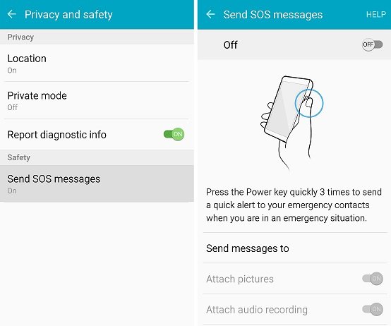 Galaxy S6 - SOS Galaxy S6 - SOS