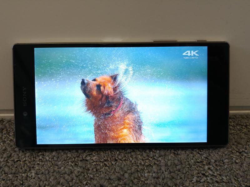 4K no Sony Xperia Z5 Premium Sony Xperia Z5 Premium