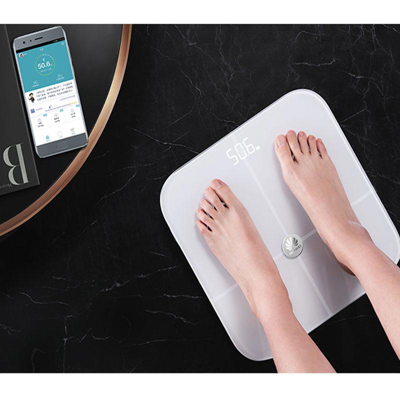Balança de gordura corporal inteligente da Huawei