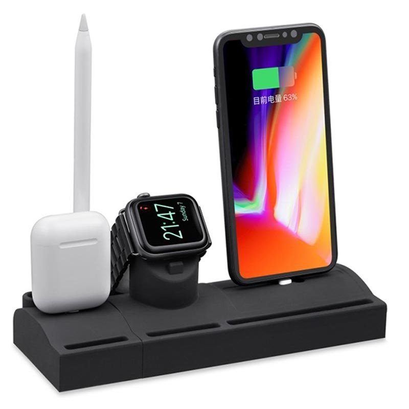 Carregador de mesa para gadgets da Apple Docking station para dispositivos Apple