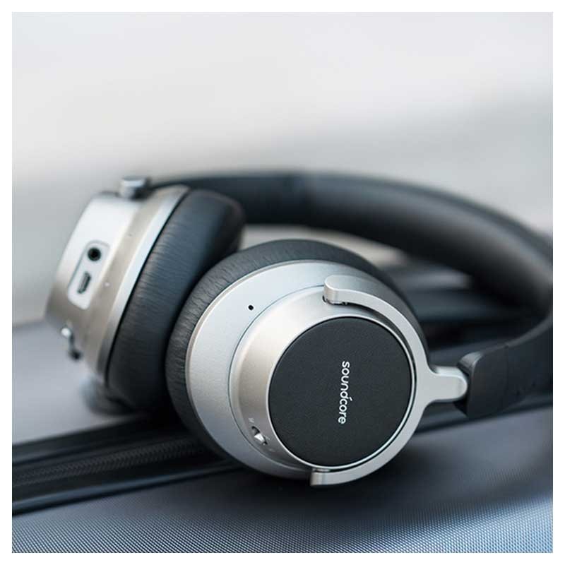 Fones de ouvido Bluetooth com redução de ruído da Anker