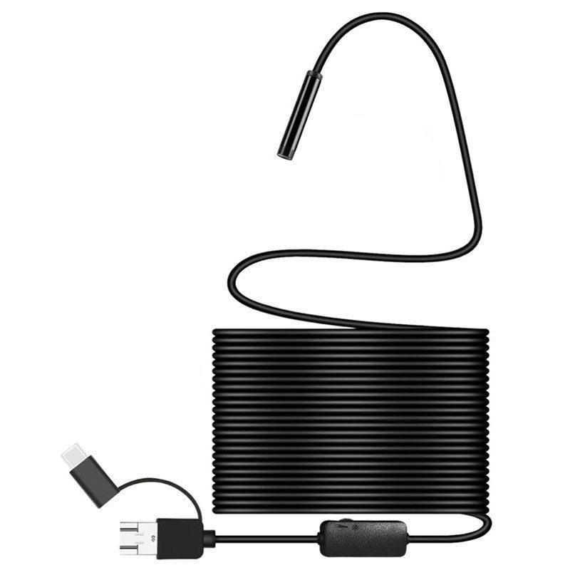 Câmera endoscópica à prova de água Android e iOS Câmera endoscópica 8mm