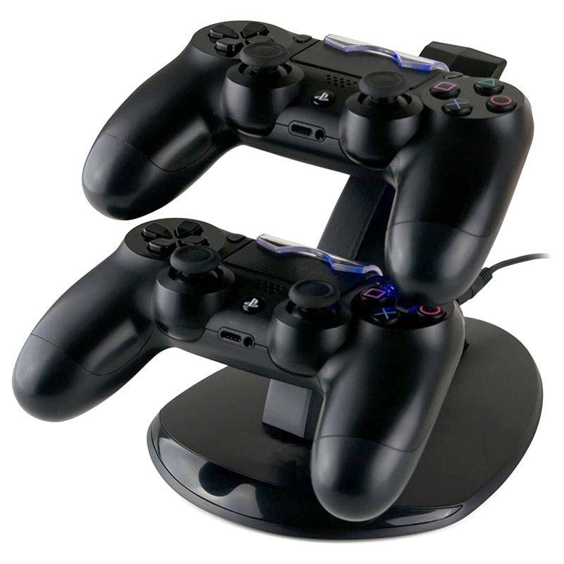 Estação de carregamento dupla para controladores PlayStation 4