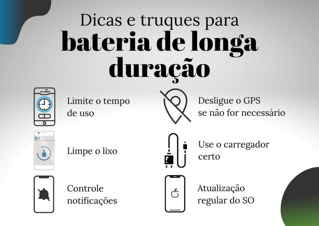 Dicas e truques sobre bateria Dicas e truques para uma bateria melhor