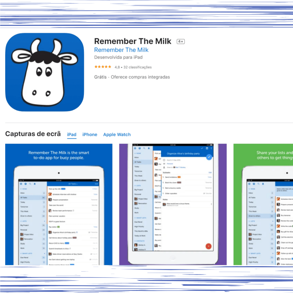 Remember The Milk: aplicativo inteligente para tarefas