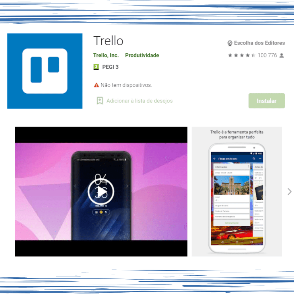 Aplicação Trello Inc Trello: Organize tudo