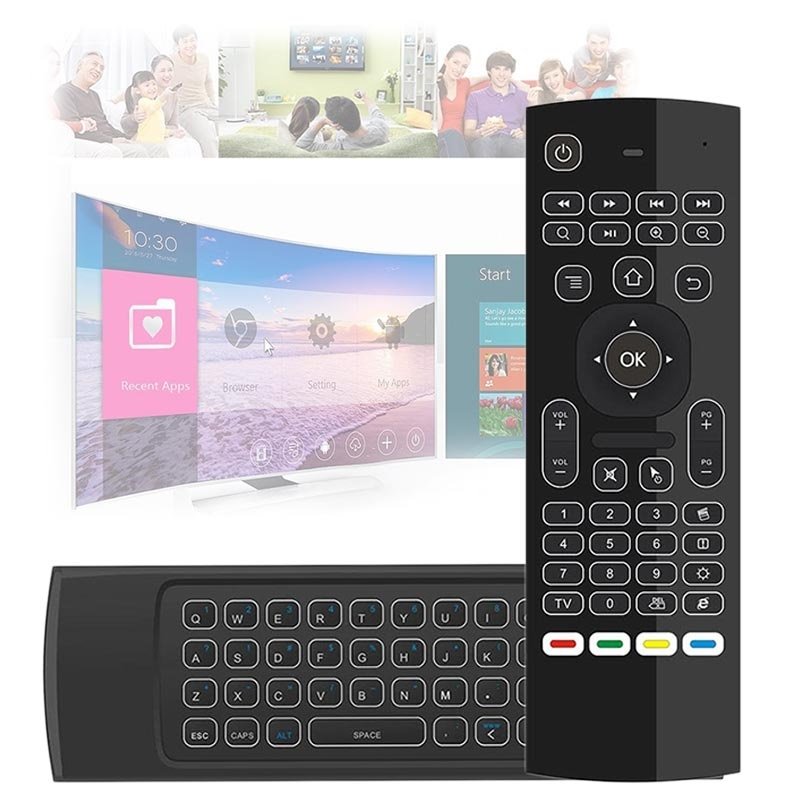 Mouse Air sem fio com controle remoto