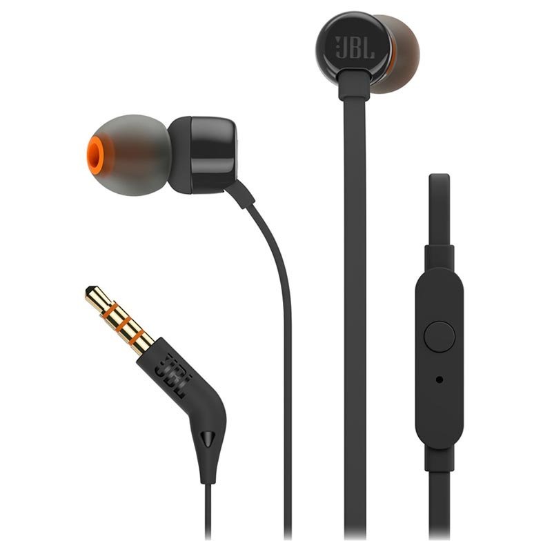 Fones de ouvido intra-auriculares JBL T110 PureBass Fones de ouvido intra-auriculares T110 PureBass da JBL