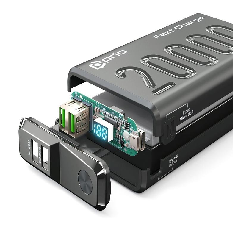 Power bank Prio de carga rápida Power bank Prio