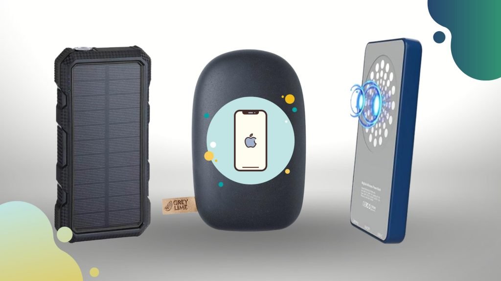 Melhores power banks para iPhone Três power banks