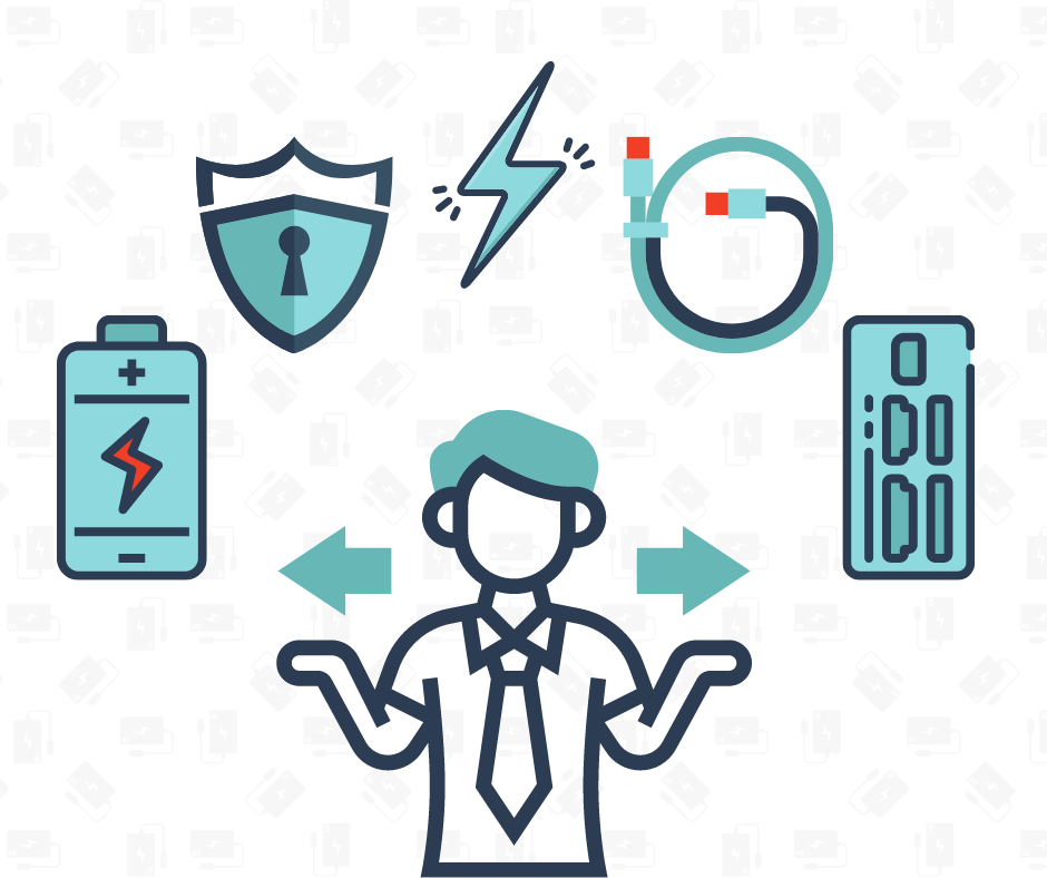 Características de power bank Recursos do power bank