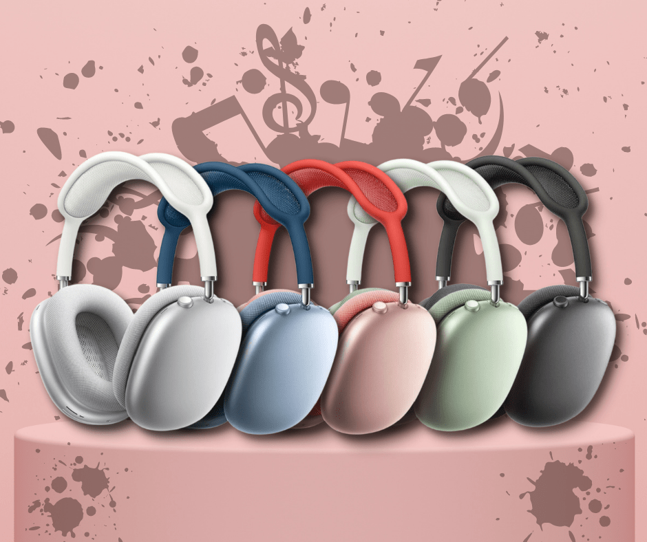 Cores do AirPods Max Apple AirPods Max em várias cores