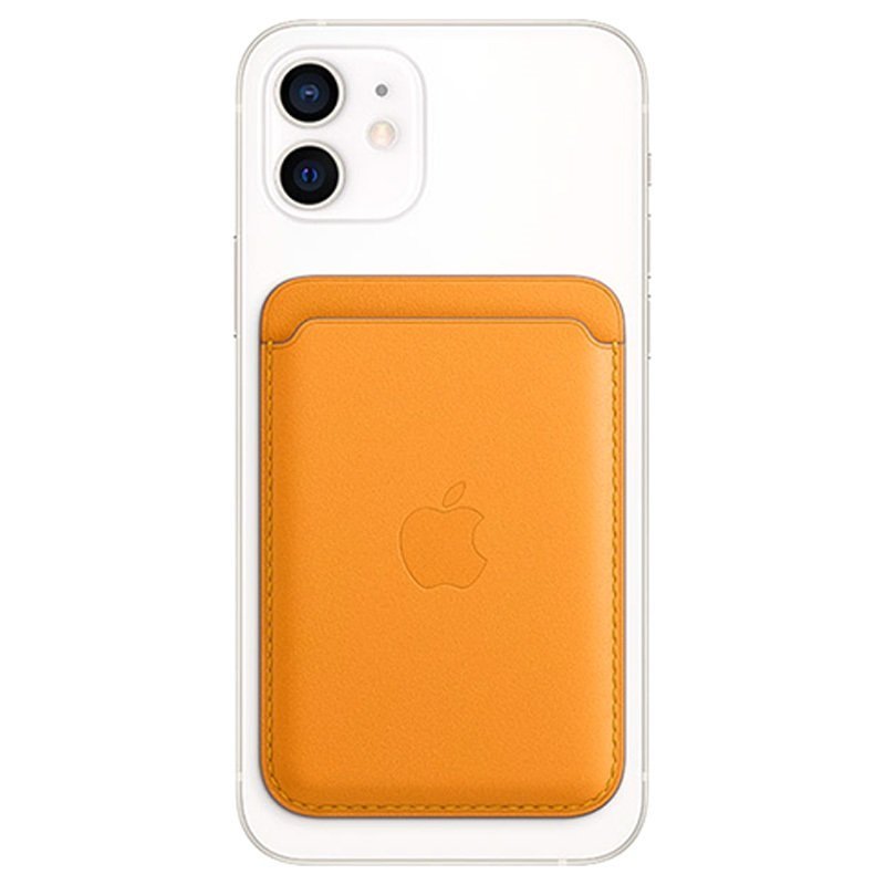 Capa carteira de pele Apple para iPhone Capa carteira de couro original da Apple