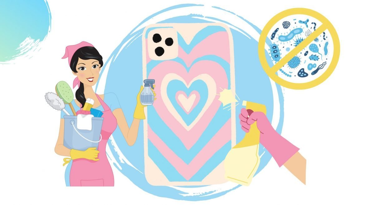 Como limpar capa de telefone (soluções de limpeza para todos os tipos de capas para telemóveis)