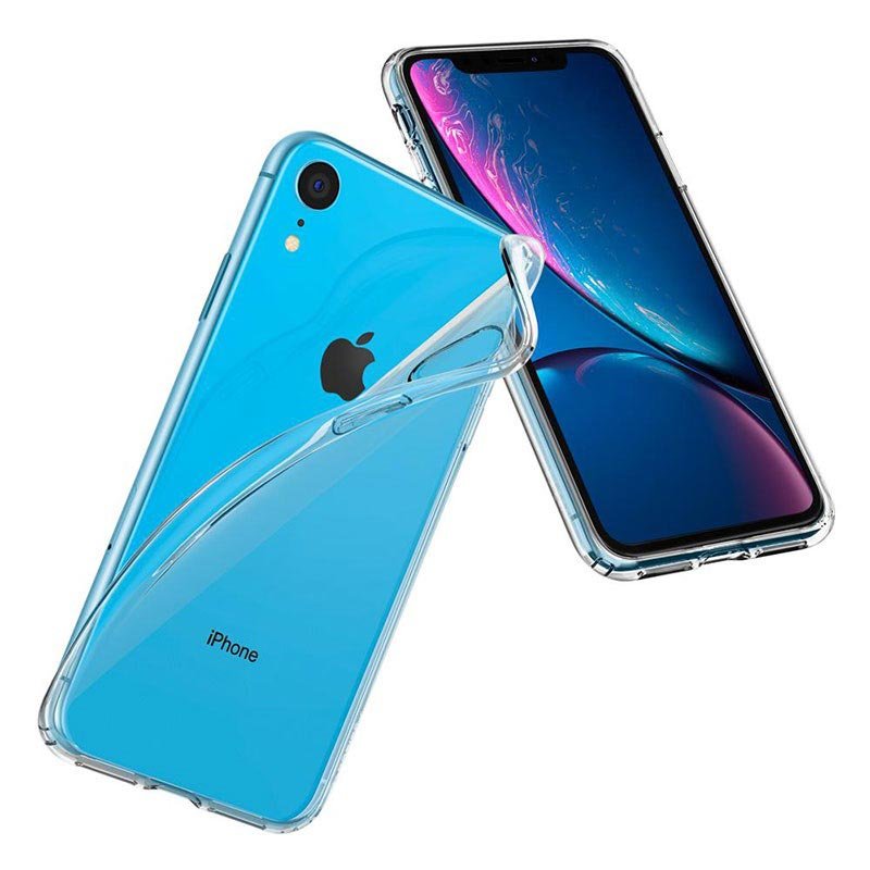 Capa de cristal líquido Spigen para iPhone XR Capa transparente para iPhone XR da Spigen
