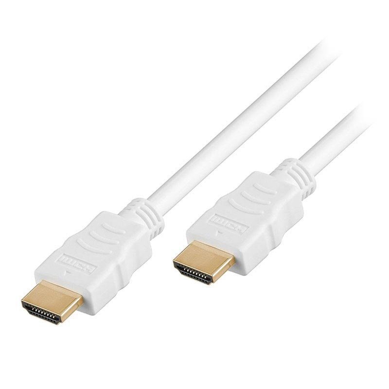 Cabo HDMI Goobay com conectores dourados Cabo HDMI com conectores dourados da Goobay