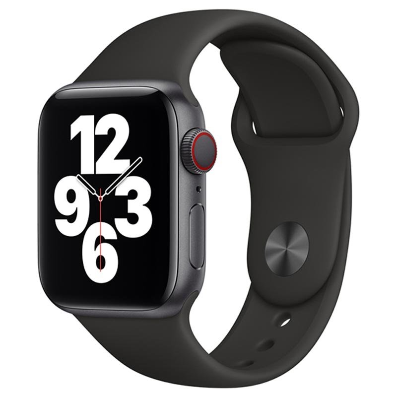 Pulseira desportiva para Apple Watch - preta Pulseira desportiva original para Apple Watch