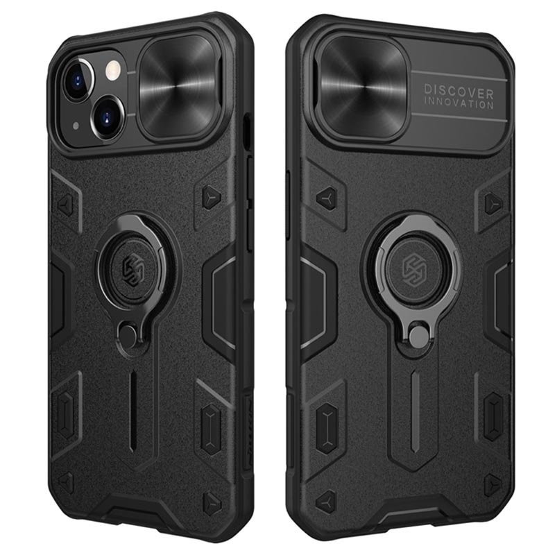 Capa híbrida Nillkin CamShield Armor para iPhone 13 Capa híbrida para iPhone 13 da Nillkin