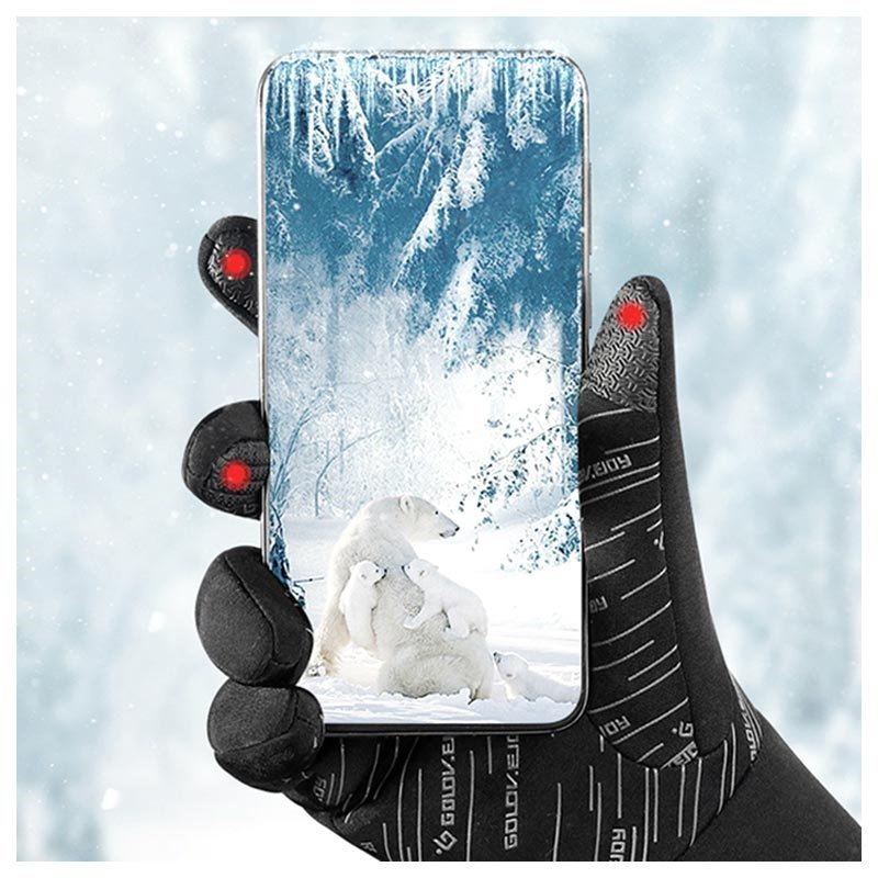 Luvas resistentes à água para touchscreen Golovejoy DB50