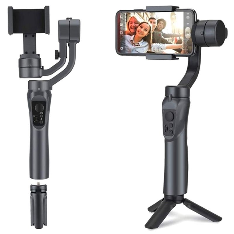 Estabilizador de gimbal de 3 eixos portátil F6 Tripé estabilizador de gimbal F6 para smartphones
